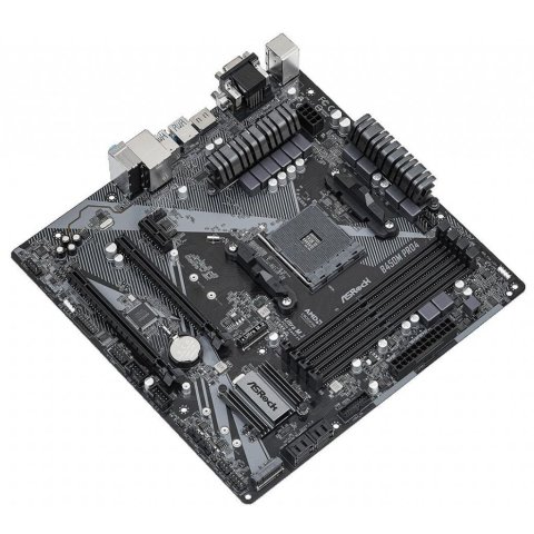 Материнская плата ASRock B450M PRO4 R2.0 - Нулевой остаток (Feed)  - Нулевой остаток (Feed) 