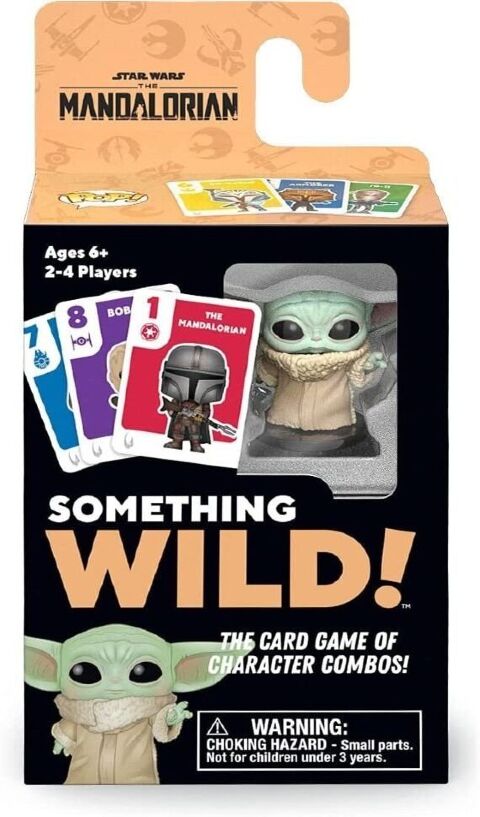 Карткова гра Funko Pop Something Wild: Star Wars Mandalorian Card Game - Grogu настільна гра Грогу -   -  