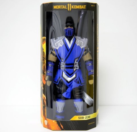 Мягкая игрушка фигурка WP Merchandise Mortal Kombat Sub-Zero Сабзиро плюш 34 см - -