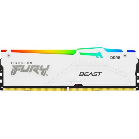 Модуль памяти для компьютера DDR5 32GB 6400 MHz Beast White RGB EXPO Kingston Fury (ex.HyperX) (KF564C32BWEA-32) - Модули памяти для компьютера  - Модули памяти для компьютера 