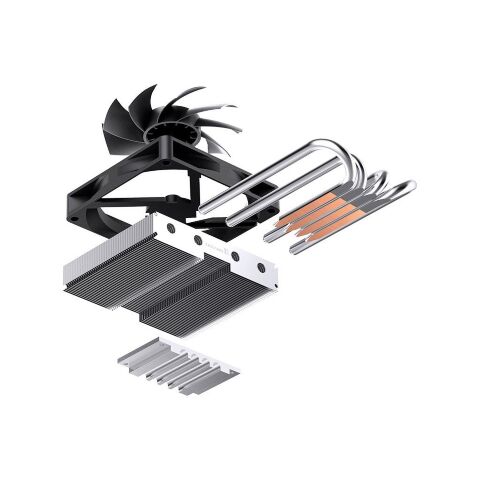 Кулер для процессора JONSBO HP400S Black - Нулевой остаток (Feed)  - Нулевой остаток (Feed) 