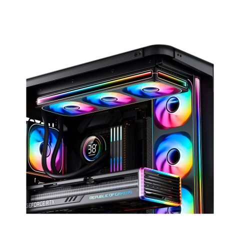 Кулер для корпуса JONSBO ZB-120B Black - Нулевой остаток (Feed) - Нулевой остаток (Feed)