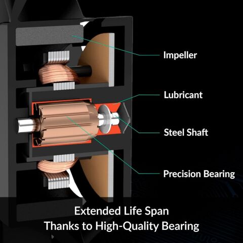 Кулер для корпуса Arctic P14 MAX/5PACK (ACFAN00290A) - Нулевой остаток (Feed) - Нулевой остаток (Feed)