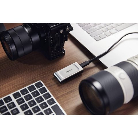 Накопитель SSD USB Type-C 2TB XS2000 Kingston (SXS2000/2000GA) - Нулевой остаток (Feed)  - Нулевой остаток (Feed) 