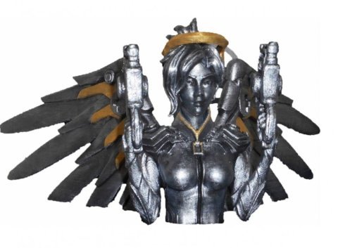 Бюст Фигурка Overwatch Mercy Ангел bust - -