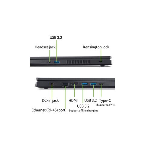 Ноутбук Acer Nitro V 15 ANV15-52-50NC (NH.QV2EU.005) - Ноутбуки  - Ноутбуки 