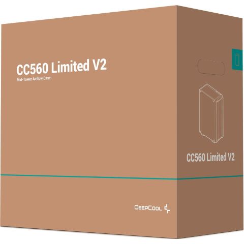 Корпус для ПК Deepcool CC560 LIMITED V2 - Нулевой остаток (Feed)  - Нулевой остаток (Feed) 