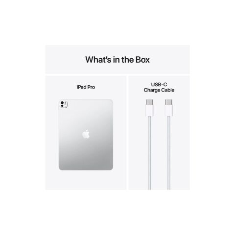 Планшет Apple iPad Pro 13" M5 Wi‑Fi + Cellular 256GB with standard glass - Silver (ME7X4TY/A) - Планшеты  - Планшеты 
