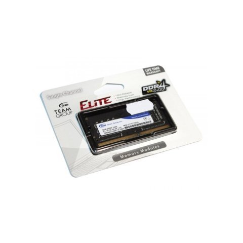 Модуль памяти для ноутбука SoDIMM DDR4 8GB 2400 MHz Elite Team (TED48G2400C16-S01) - Нулевой остаток (Feed) - Нулевой остаток (Feed)