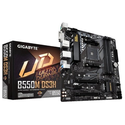 Материнская плата GIGABYTE B550M DS3H - Нулевой остаток (Feed)  - Нулевой остаток (Feed) 