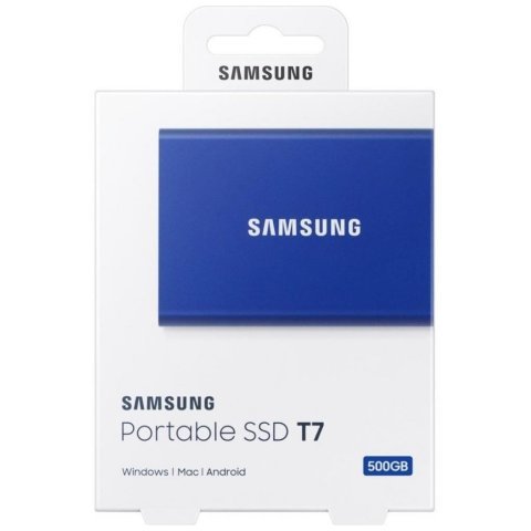 Накопитель SSD USB 3.2 500GB T7 Samsung (MU-PC500H/WW) - Нулевой остаток (Feed)  - Нулевой остаток (Feed) 