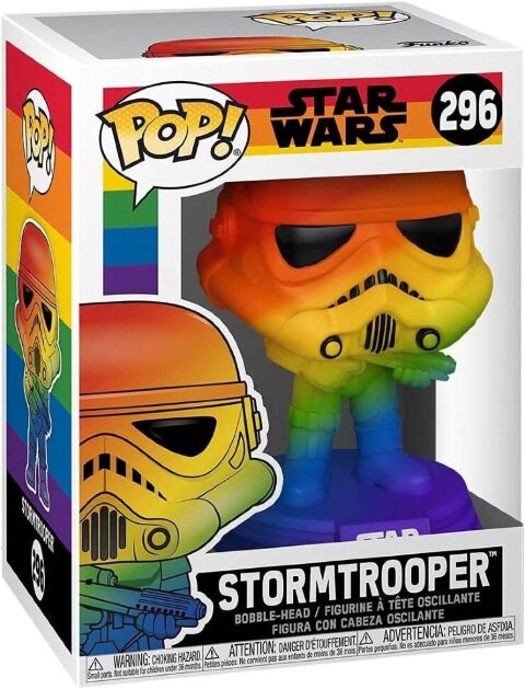 Фігурка Funko Star Wars: Pride Stormtrooper Rainbow Фанко Зоряні війни Штурмовик 296 -   -  