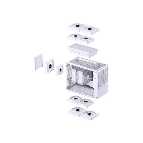 Корпус для ПК JONSBO Z20 White - Корпуса  - Корпуса 