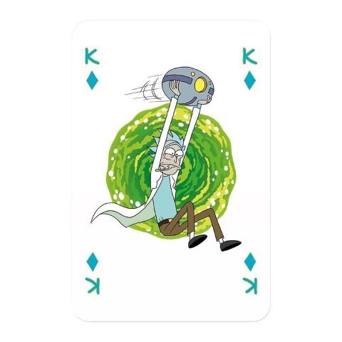 Гральні карти Рік та Морті Rick and Morty Playing Cards Game Waddingtons Number 1 -   -  