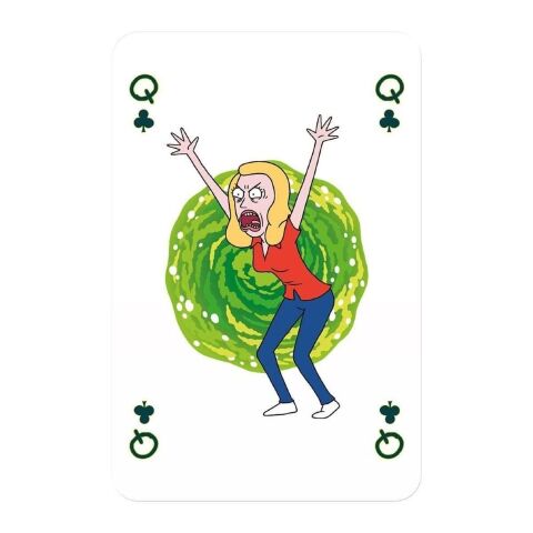 Гральні карти Рік та Морті Rick and Morty Playing Cards Game Waddingtons Number 1 -   -  