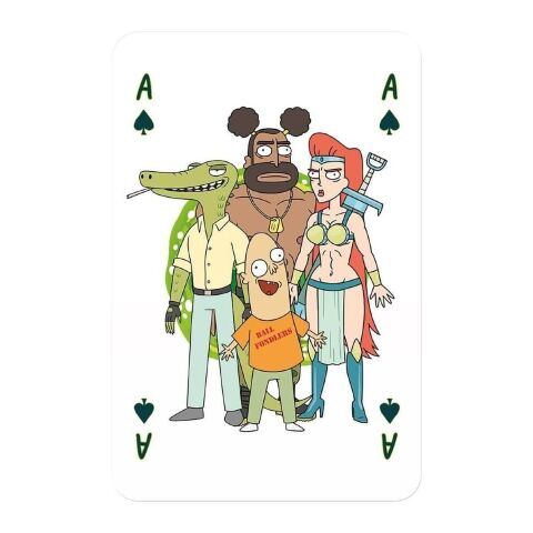 Гральні карти Рік та Морті Rick and Morty Playing Cards Game Waddingtons Number 1 -   -  