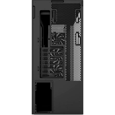 Корпус для ПК NZXT H7 Flow All Black (CM-H72FB-01) - Нулевой остаток (Feed) - Нулевой остаток (Feed)