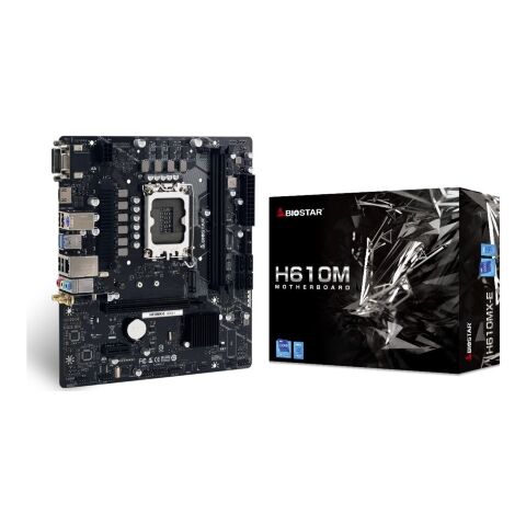Материнская плата Biostar H610MX-E - Нулевой остаток (Feed)  - Нулевой остаток (Feed) 