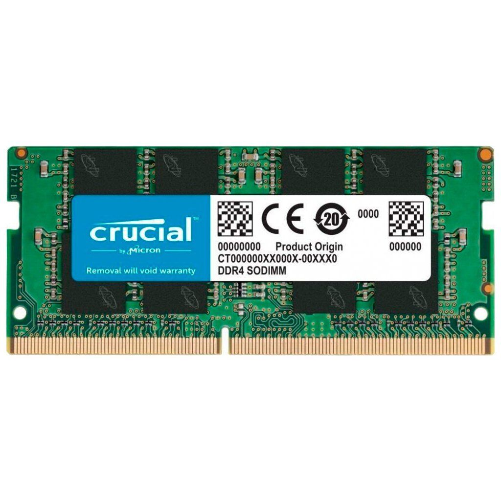 Модуль памяти для ноутбука SoDIMM DDR4 16GB 3200 MHz Micron (CT16G4SFRA32AT)