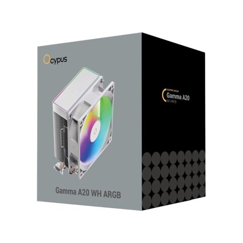 Кулер для процессора OCYPUS GAMMA-A20-WH1AAWN00F-GL - Нулевой остаток (Feed)  - Нулевой остаток (Feed) 