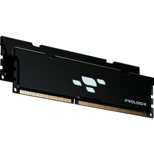 Модуль памяти для компьютера DDR4 16GB (2x8GB) 3200 MHz Black Prologix (PRO16GB3200B4K)