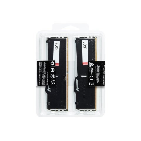 Модуль памяти для компьютера DDR5 64GB (2x32GB) 5200 MHz Beast RGB EXPO Kingston Fury (ex.HyperX) (KF552C36BBEAK2-64) - Нулевой остаток (Feed)  - Нулевой остаток (Feed) 