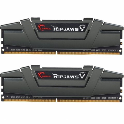 Модуль памяти для компьютера DDR4 16GB (2x8GB) 3200 MHz RipjawsV G.Skill (F4-3200C16D-16GVGB) - Нулевой остаток (Feed) - Нулевой остаток (Feed)