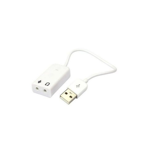 Звуковая плата Dynamode USB 8(7.1) каналов 3D RTL (USB-SOUND7-WHITE) - Звуковые платы  - Звуковые платы 