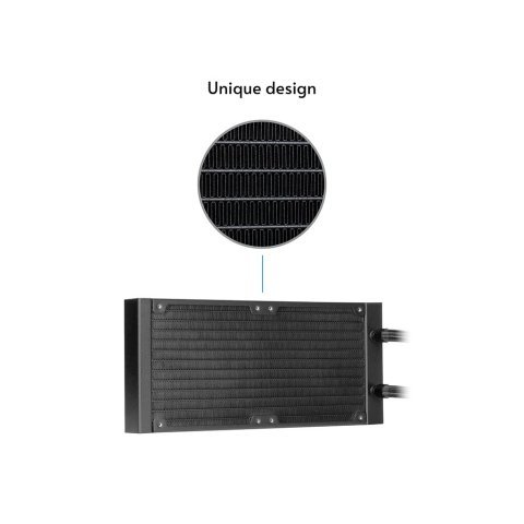 Система жидкостного охлаждения Chieftec Iceberg 360 DARK (CLC-360-BLK) - Нулевой остаток (Feed) - Нулевой остаток (Feed)