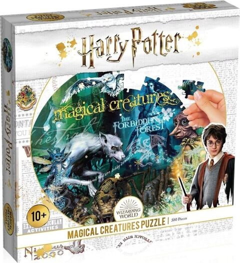 Пазл Гаррі Поттер Чарівні істоти Harry Potter Magical Creatures Puzzle (500 деталей) -   -  