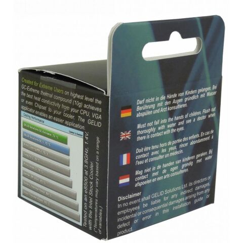 Термопаста Gelid Solutions GC-Extreme 10g (TC-GC-03-02) - Нулевой остаток (Feed)  - Нулевой остаток (Feed) 