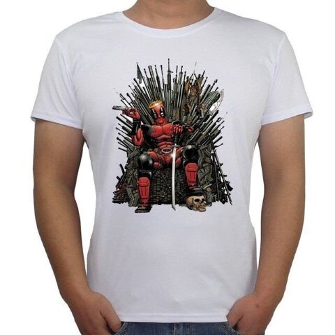 Футболка чоловіча Deadpool on the Iron Throne (розмір XXL) -   -  