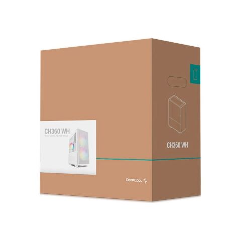 Корпус для ПК Deepcool CH360 White - Корпуса  - Корпуса 