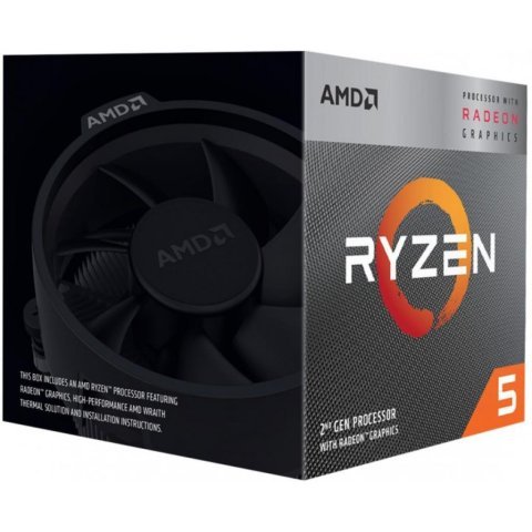 Процессор AMD Ryzen 5 3400G (YD3400C5FHBOX) - Нулевой остаток (Feed) - Нулевой остаток (Feed)