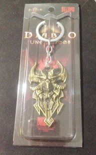 Брелок  Diablo III Logo Metal bronze
