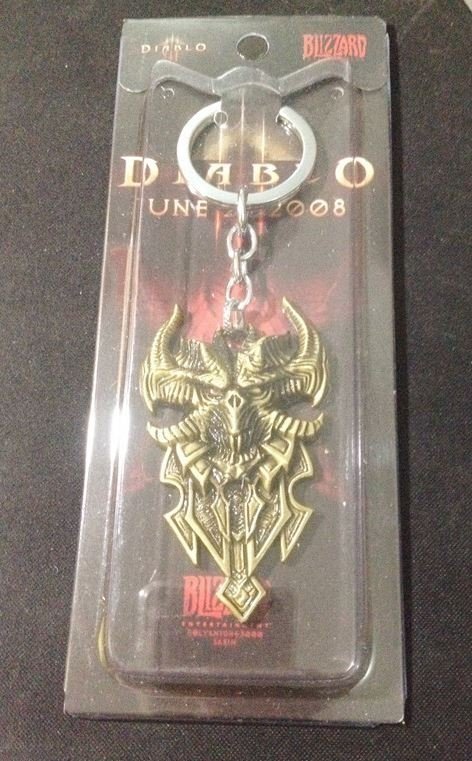 Брелок  Diablo III Logo Metal bronze -   -  