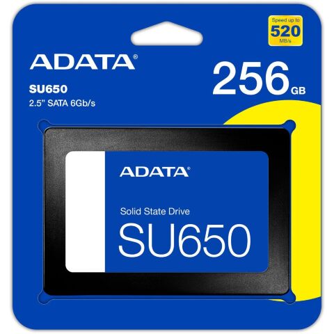 Накопитель SSD 2.5" 256GB ADATA (ASU650SS-256GT-R) - Внутренние SSD  - Внутренние SSD 