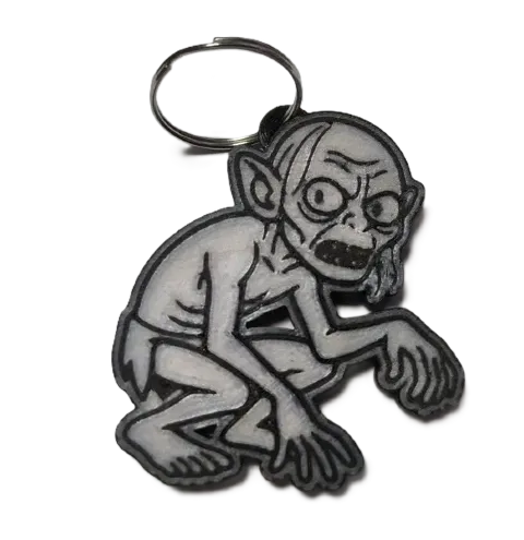 Брелок Lord of the Rings Gollum Keychain Голум ABS пластик 5 см. - -