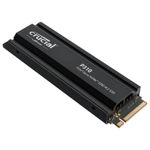 Накопитель SSD M.2 2280 2TB P310 with heatsink Micron (CT2000P310SSD5) - Нулевой остаток (Feed) - Нулевой остаток (Feed)