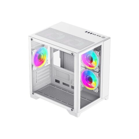 Корпус для ПК Gamemax Infinity Mini White - Нулевой остаток (Feed)  - Нулевой остаток (Feed) 
