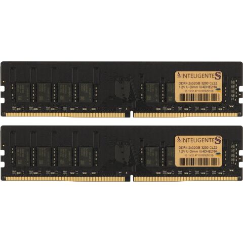 Модуль памяти для компьютера DDR4 64GB (2x32GB) 3200 MHz INTELIGENTES (IU4DHE2/64) - Нулевой остаток (Feed)  - Нулевой остаток (Feed) 