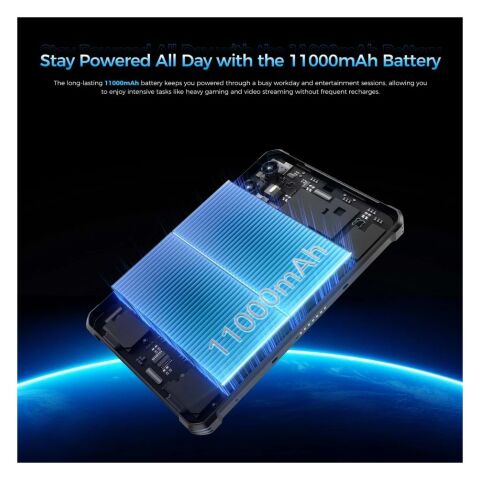 Планшет OUKITEL RT3 plus 8" 4/128GB NFC LTE Black (6941749808516) - Планшеты - Планшеты