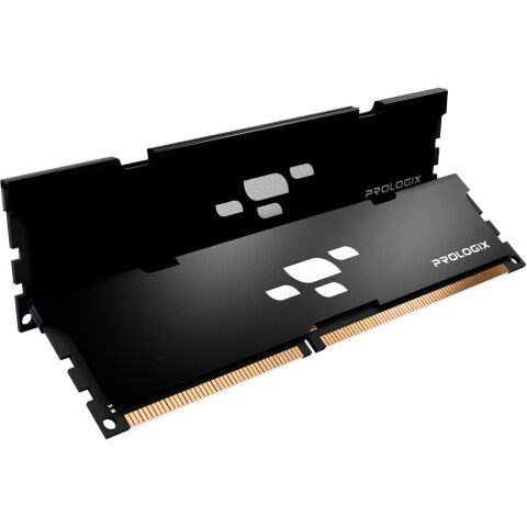 Модуль памяти для компьютера DDR4 32GB (2x16GB) 3200 MHz Black Prologix (PRO32GB3200B4K) - Нулевой остаток (Feed)  - Нулевой остаток (Feed) 