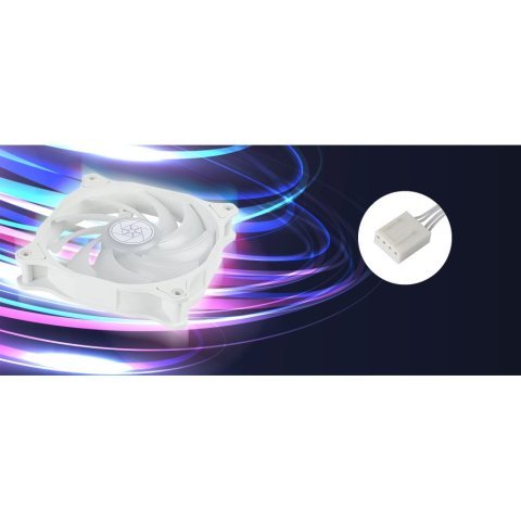 Кулер для корпуса Silver Stone Air Blazer 120RW-ARGB (SST-AB120RW-ARGB) - Нулевой остаток (Feed) - Нулевой остаток (Feed)