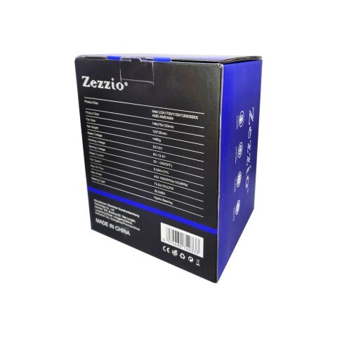 Кулер для процессора Zezzio ZH-C400 V2 - Нулевой остаток (Feed)  - Нулевой остаток (Feed) 
