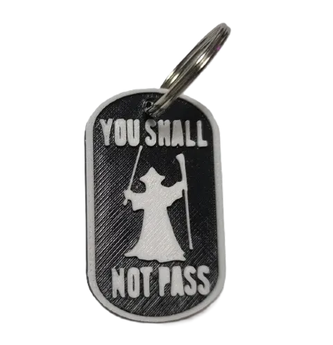 Брелоки Lord of the Rings Gandalf Keychain Гендальф ABS пластик 5 см. - -