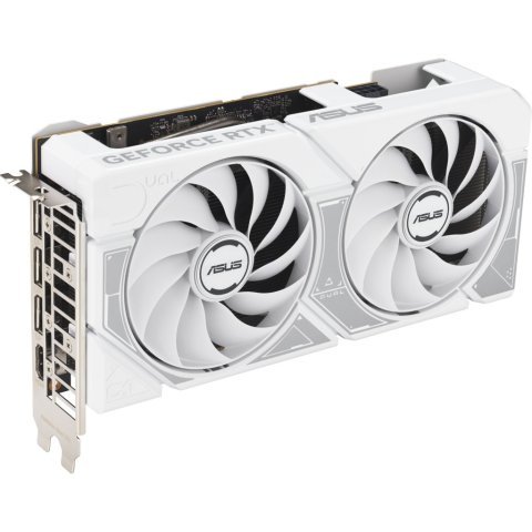 Видеокарта ASUS GeForce RTX5060 8Gb DUAL WHITE OC (DUAL-RTX5060-O8G-WHITE) - Видеокарты - Видеокарты