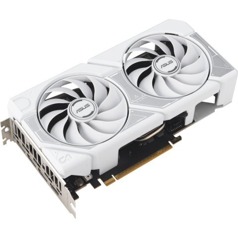 Видеокарта ASUS GeForce RTX5060 8Gb DUAL WHITE OC (DUAL-RTX5060-O8G-WHITE) - Видеокарты - Видеокарты