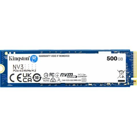 Накопитель SSD M.2 2280 500GB Kingston (SNV3S/500G) - Нулевой остаток (Feed) - Нулевой остаток (Feed)