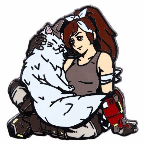Значок Blizzard Overwatch Brigitte & Mitzi Cat Collectors Edition Pin -   -  